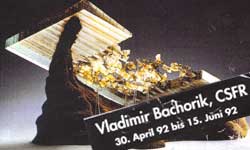 1992 ausstellung bachorik in der Glaswerk